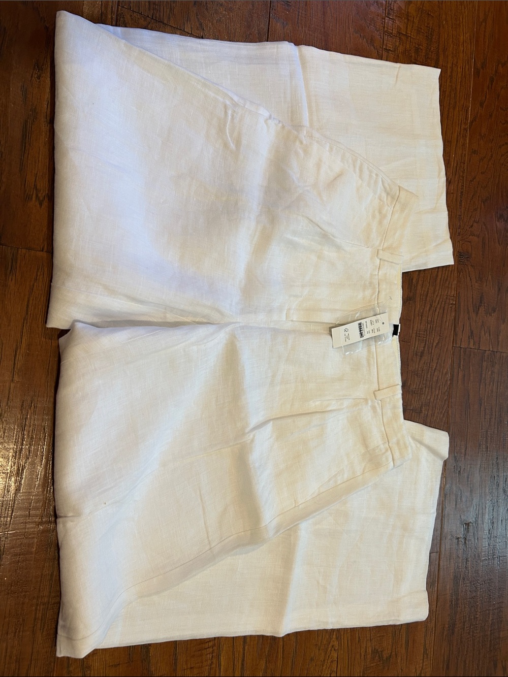 Wide-leg Essential pant in linen - Picture 2 of 6